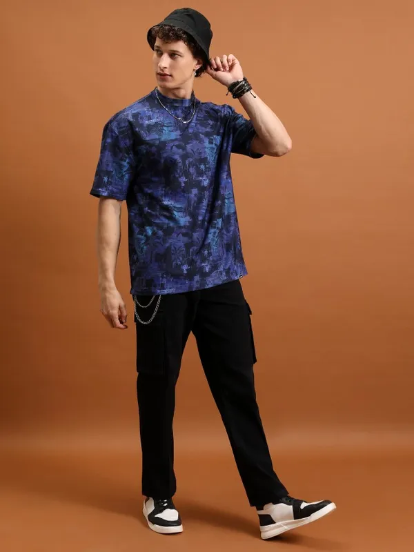 Unisex Printed Slim Fit T-Shirt 