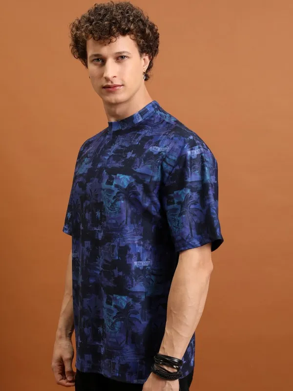 Unisex Printed Slim Fit T-Shirt 