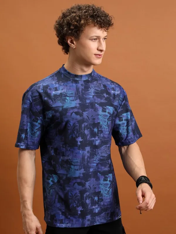 Unisex Printed Slim Fit T-Shirt 