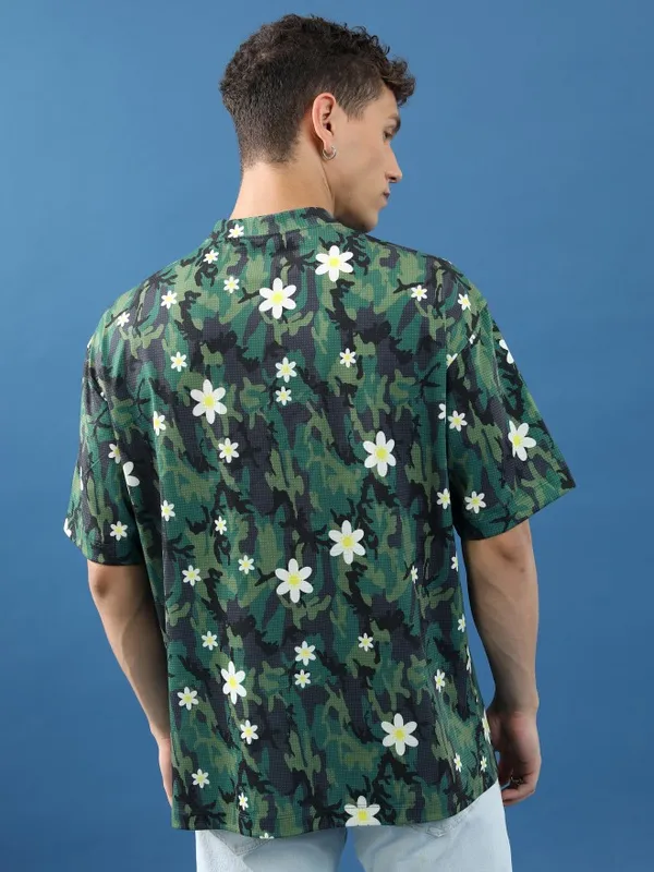 Unisex Printed Oversized Fit T-Shirt
