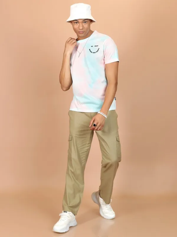 Highlander Men Multi Printed Slim Fit T-Shirt