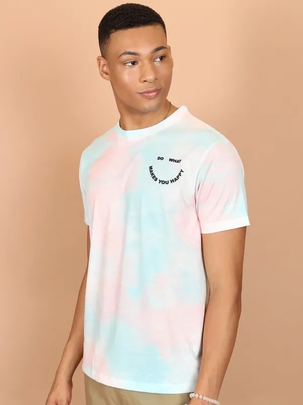 Highlander Men Multi Printed Slim Fit T-Shirt