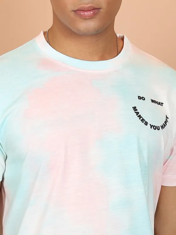 Highlander Men Multi Printed Slim Fit T-Shirt