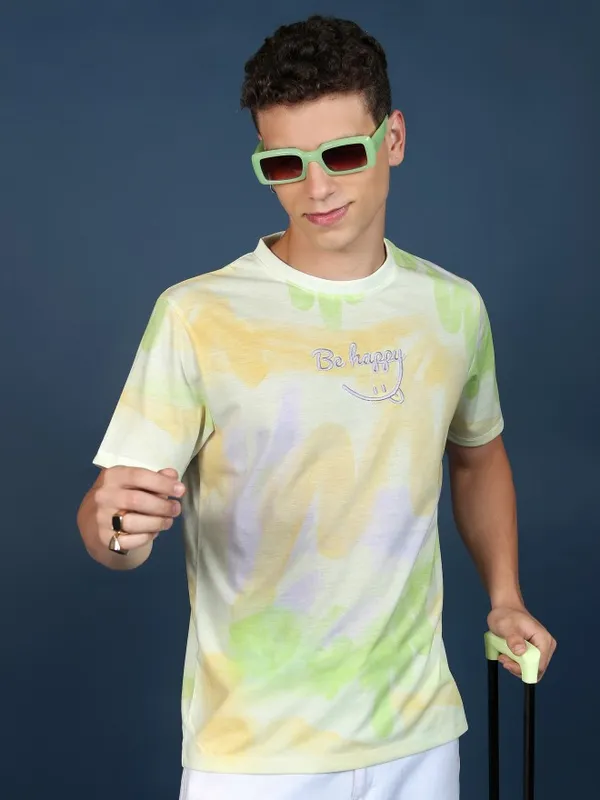 Unisex Printed Slim Fit T-Shirt