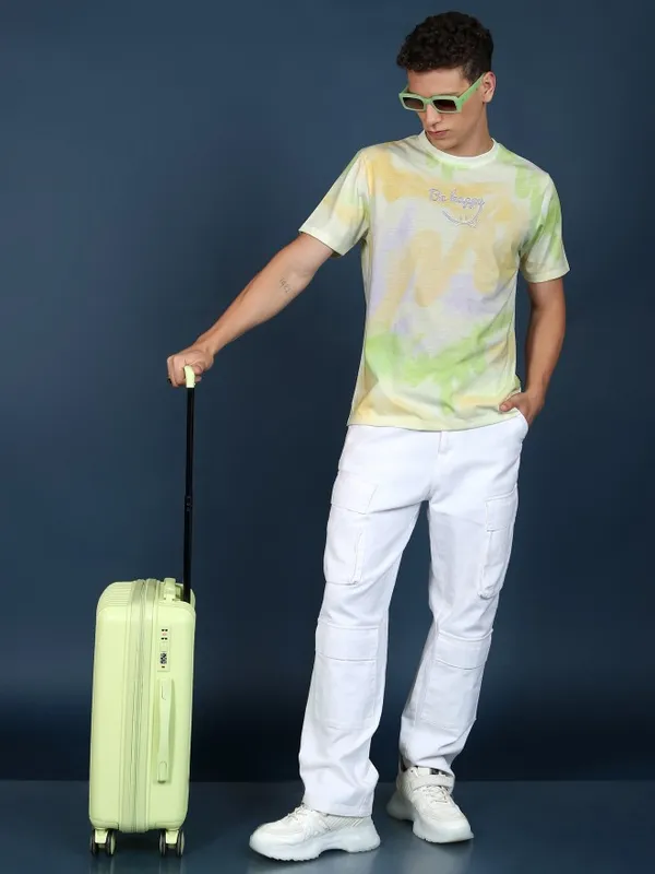 Unisex Printed Slim Fit T-Shirt