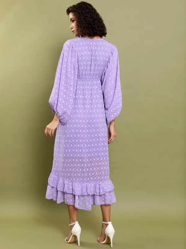 Printed Wrap Dress