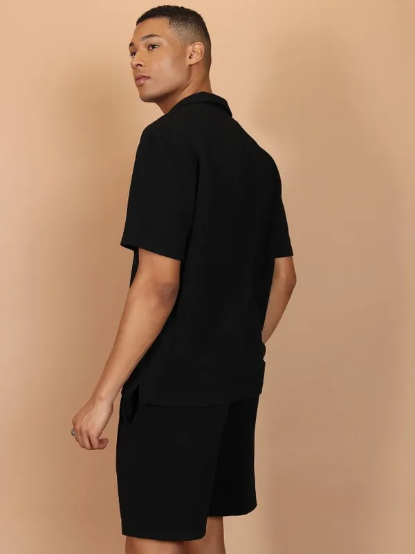 Men Shirt With Shorts Co-Ords