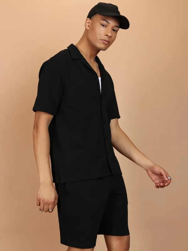 Men Shirt With Shorts Co-Ords