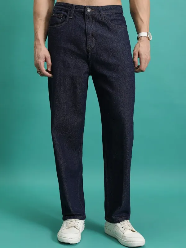 Highlander Men Indigo Relaxed Fit Jeans