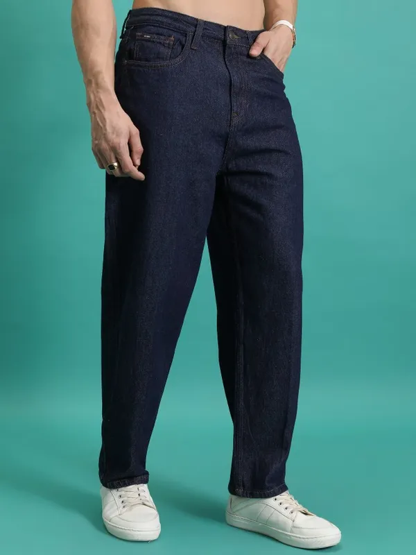 Highlander Men Indigo Relaxed Fit Jeans