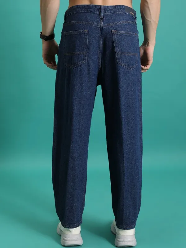  Highlander Men Blue Relaxed Fit Clean Look Jeans