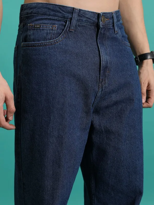  Highlander Men Blue Relaxed Fit Clean Look Jeans
