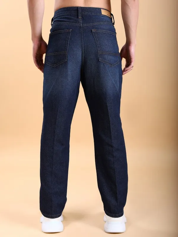  Highlander Men Blue Relaxed Fit Clean Look Jeans