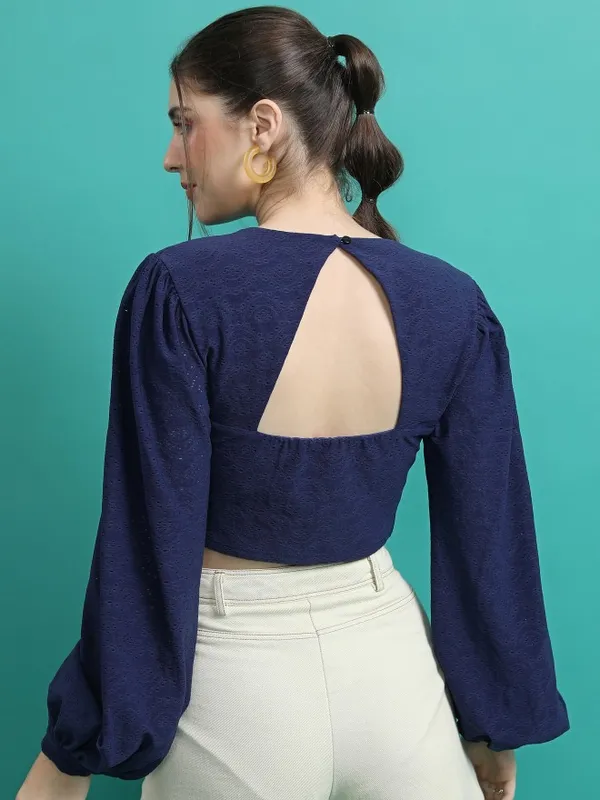 Self Design Bardot Top