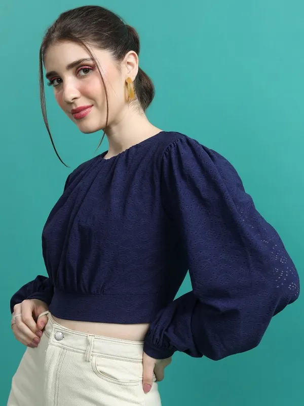 Self Design Bardot Top
