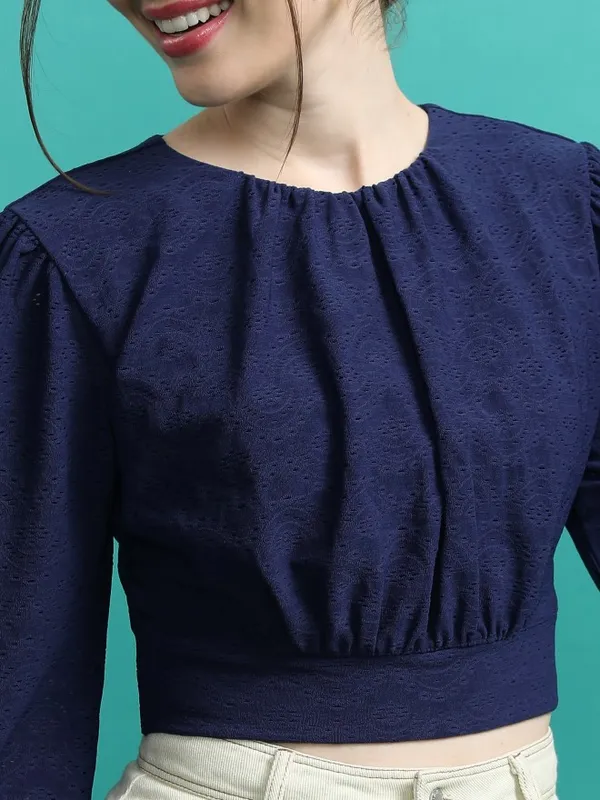 Self Design Bardot Top