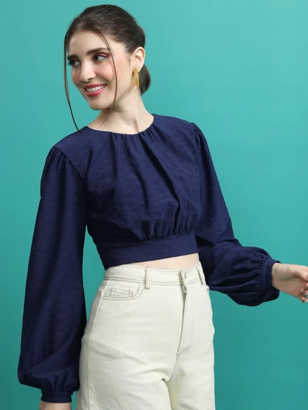 Self Design Bardot Top