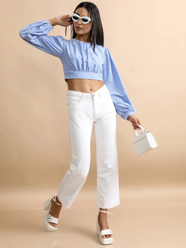 Self Design Bardot Top