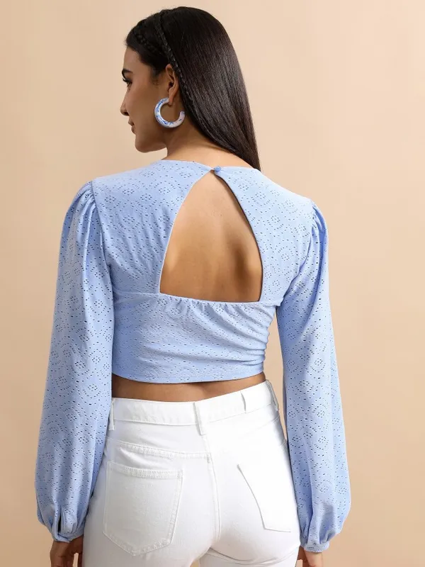 Self Design Bardot Top