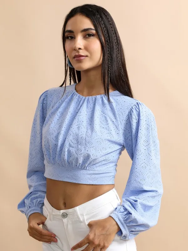 Self Design Bardot Top