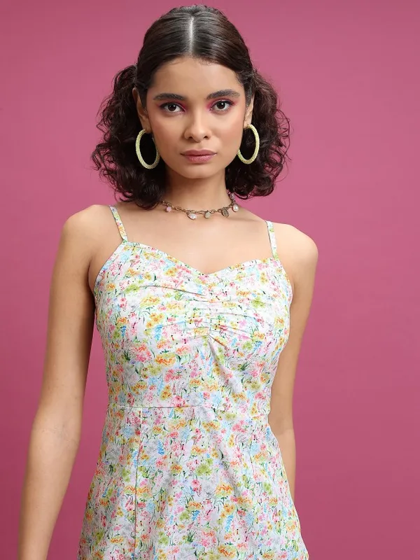 Printed Sheath Dress