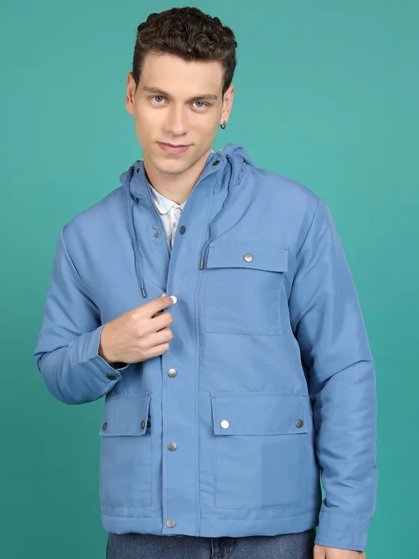 Men Solid Tailored Jacket