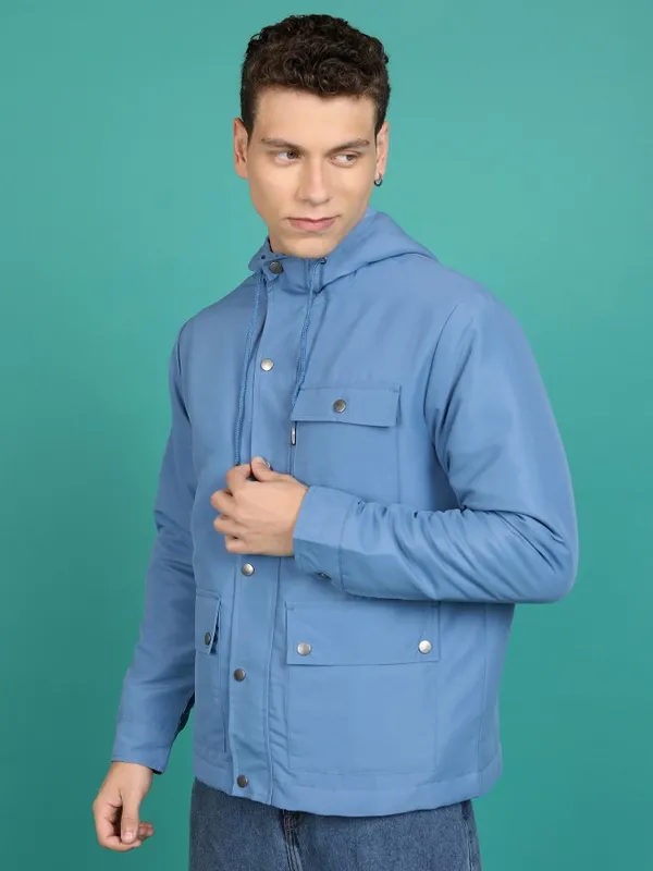 Men Solid Tailored Jacket