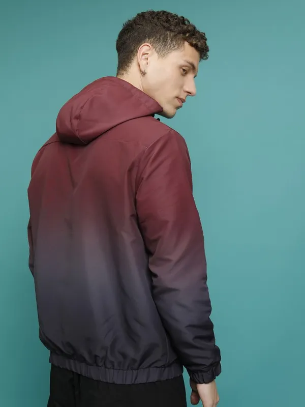 Printed Bomber Jacket