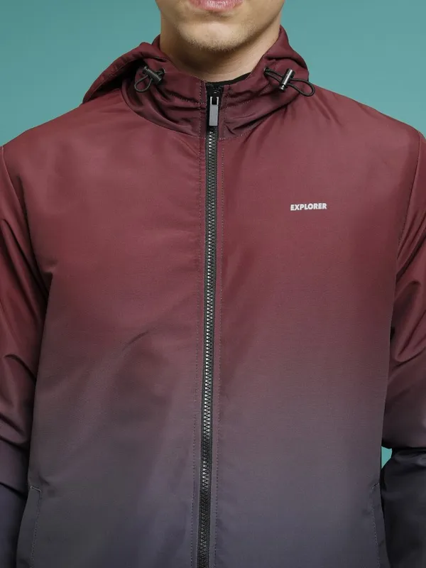 Printed Bomber Jacket