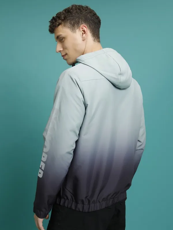 Printed Bomber Jacket