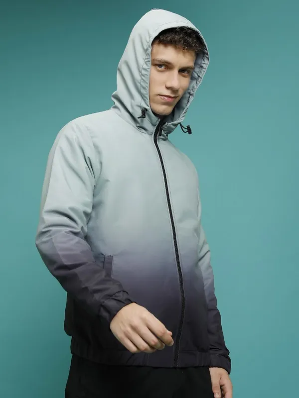 Printed Bomber Jacket