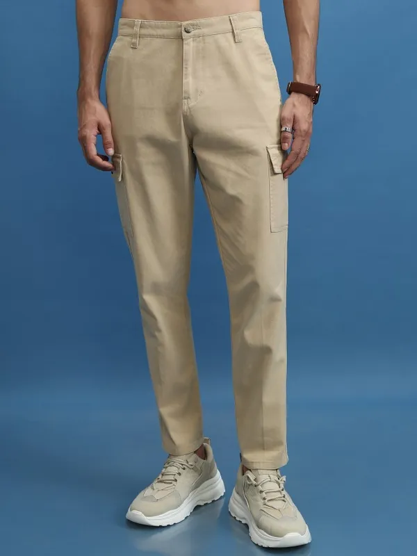 Men Regular Fit Cargos