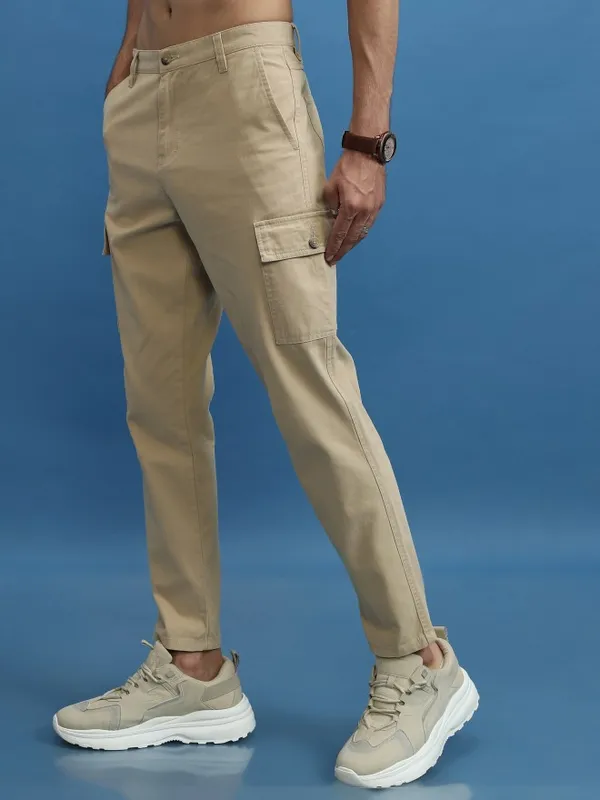 Men Regular Fit Cargos