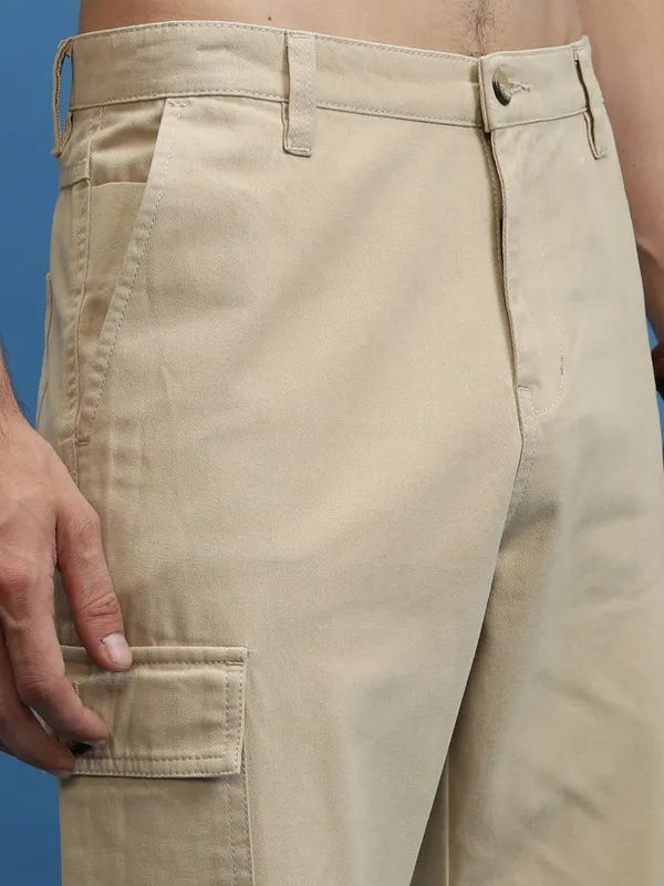Men Regular Fit Cargos