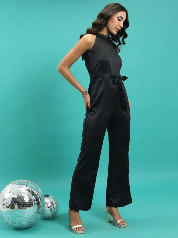 Solid Regular Fit Jumpsuit