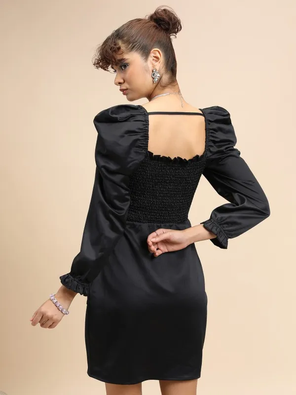 Solid Sheath Dress