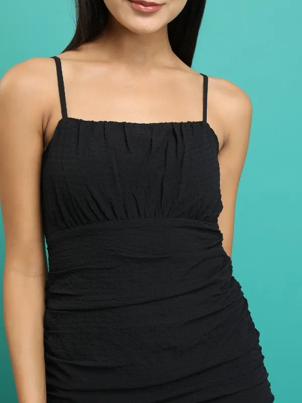 Self Design Bodycon Dress