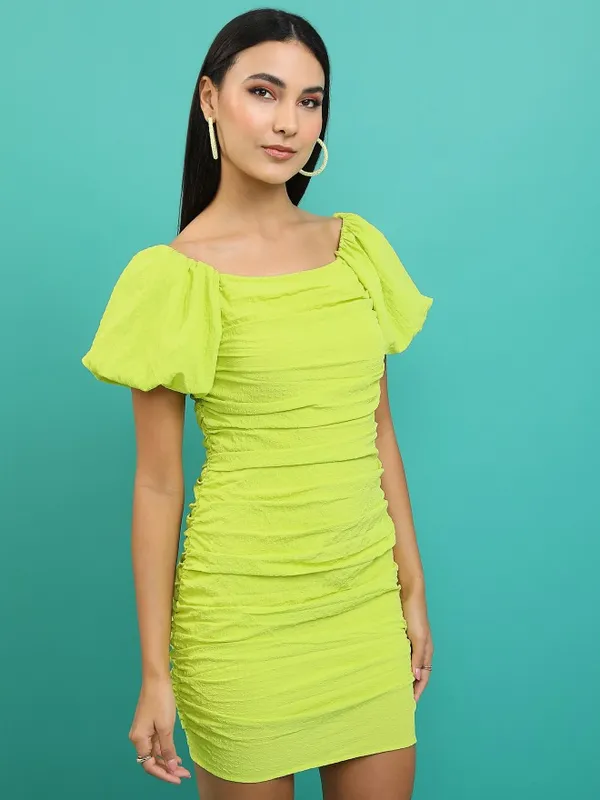 Self Design Bodycon Dress