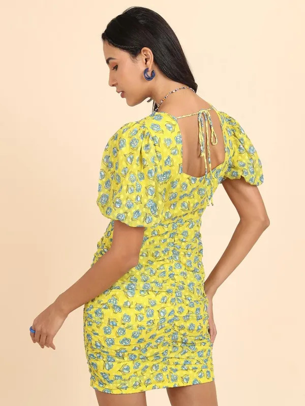 Printed Bodycon Dress