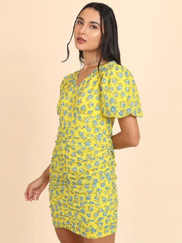 Printed Bodycon Dress