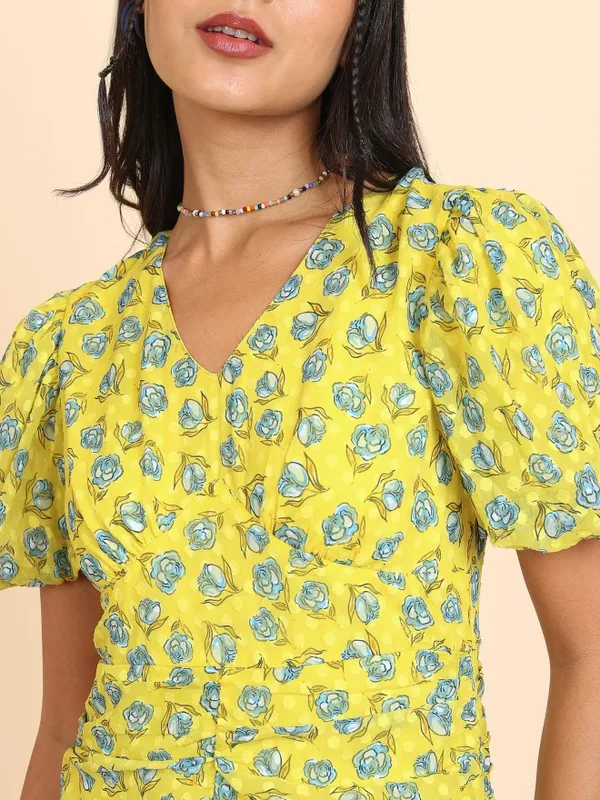 Printed Bodycon Dress