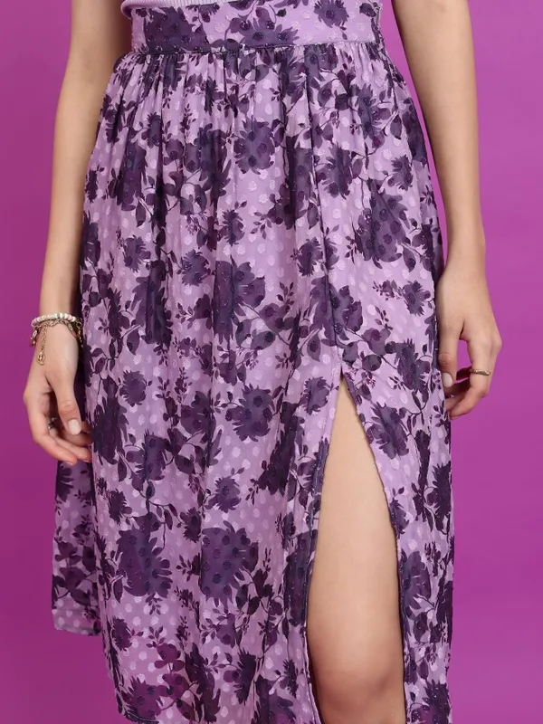 A-Line Knee Length Skirt