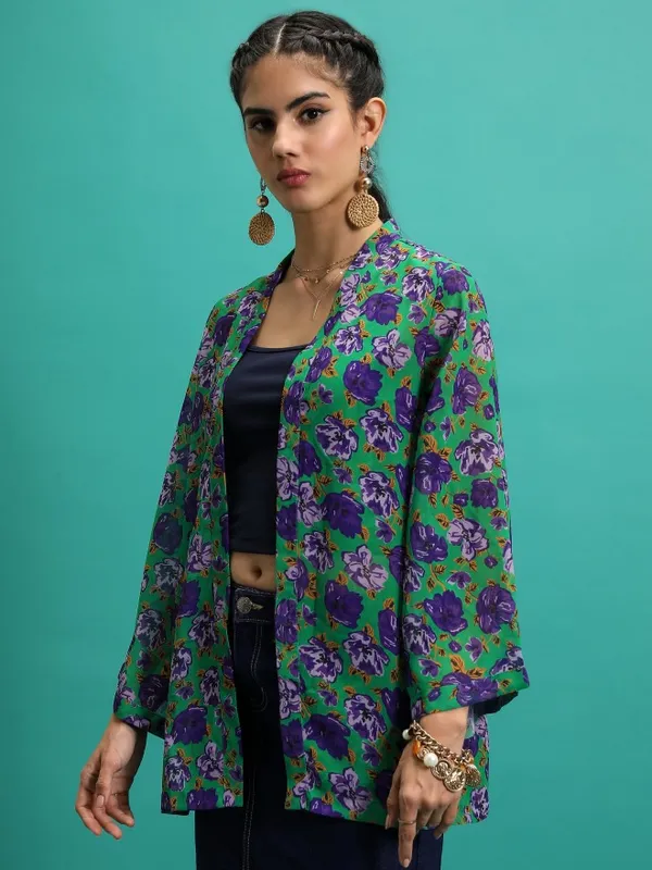 Women Printed Shrug
