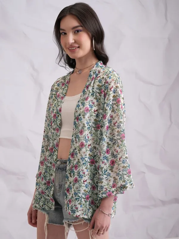 Women Printed Shrug