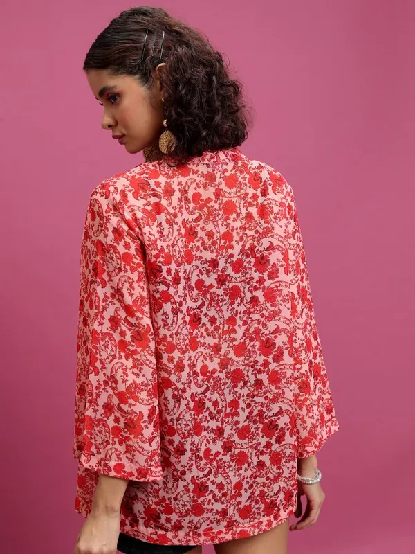 Women Printed Shrug