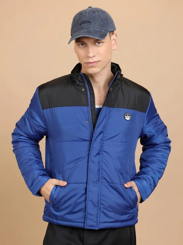 Men Solid Padded Jacket