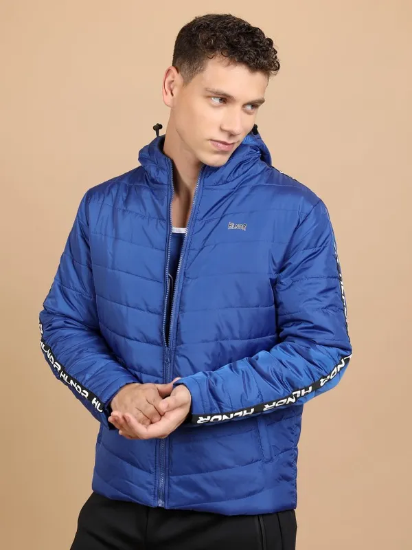 Men Solid Padded Jacket