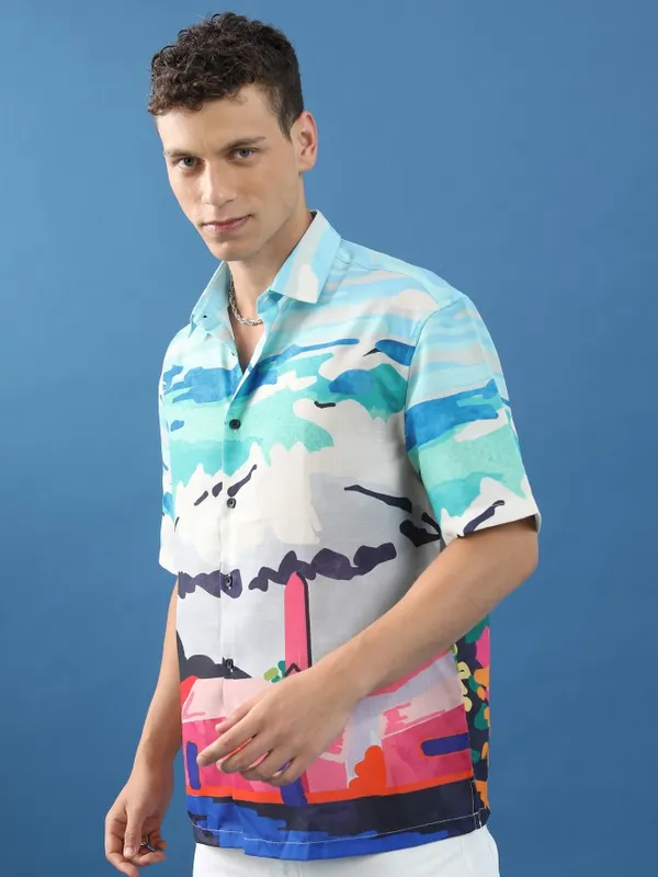 Unisex Oversized Fit Casual Shirt