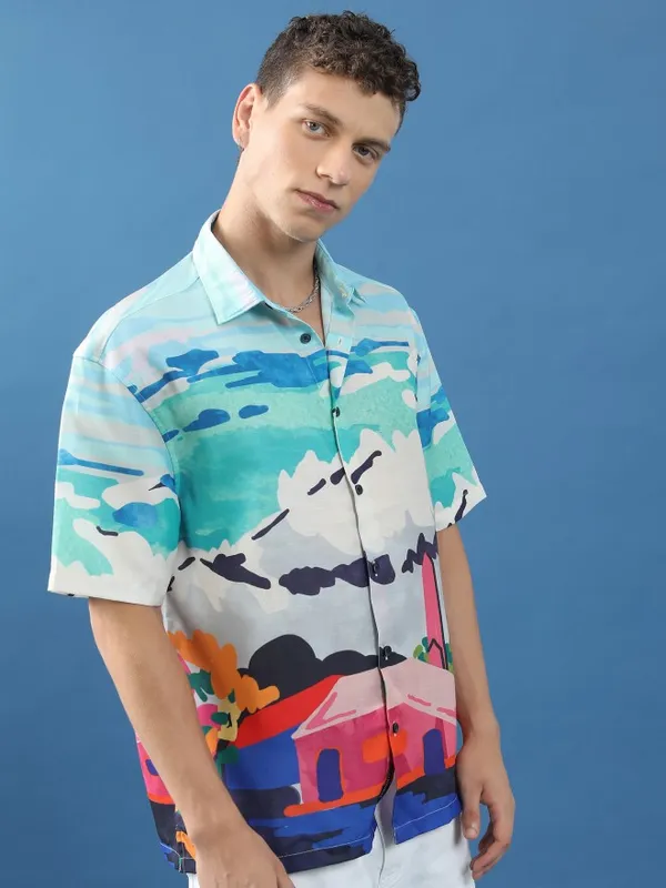 Unisex Oversized Fit Casual Shirt
