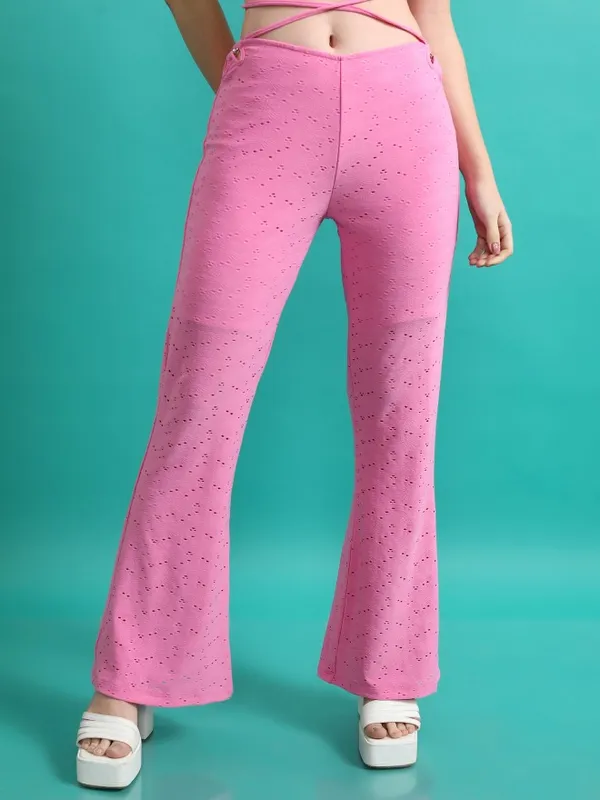  Tokyo Talkies Women Pink Co-Ords